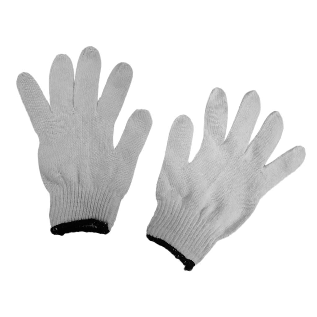 Cotton Thread Labor Protection Work Gloves Welding Gloves Carrying Non-skid F