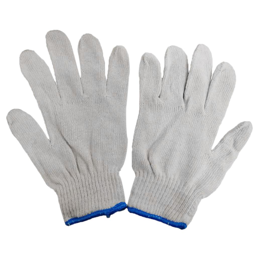 Cotton Thread Labor Protection Work Gloves Welding Gloves Carrying Non-skid G