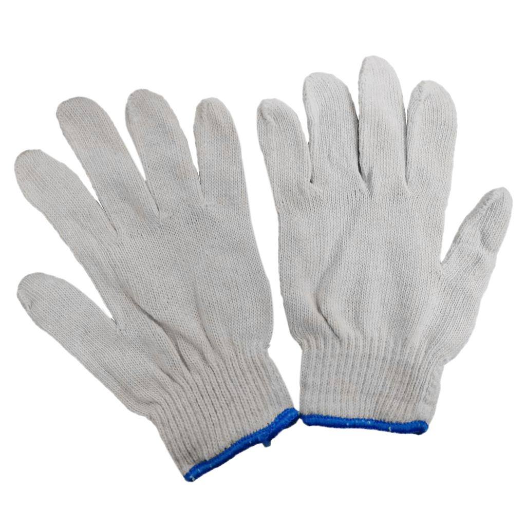 Cotton Thread Labor Protection Work Gloves Welding Gloves Carrying Non-skid G