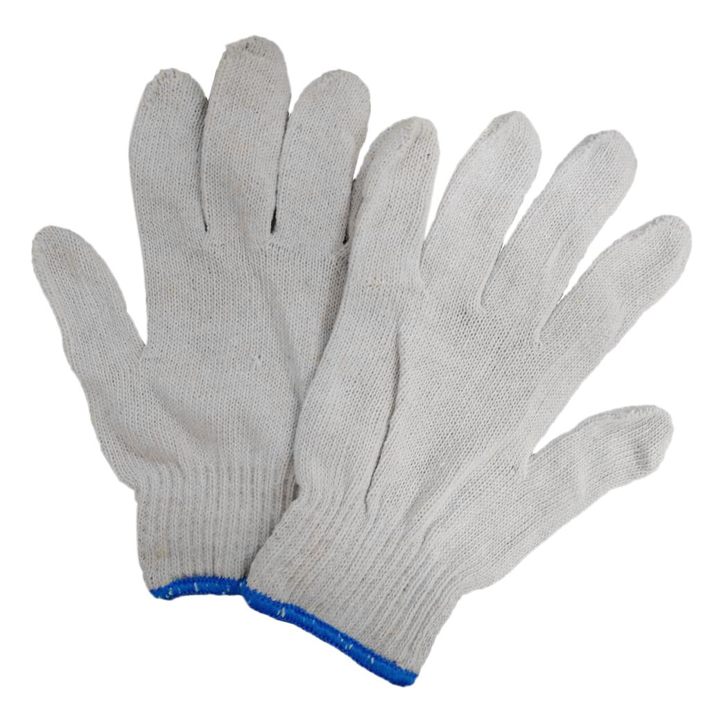 Cotton Thread Labor Protection Work Gloves Welding Gloves Carrying Non-skid G