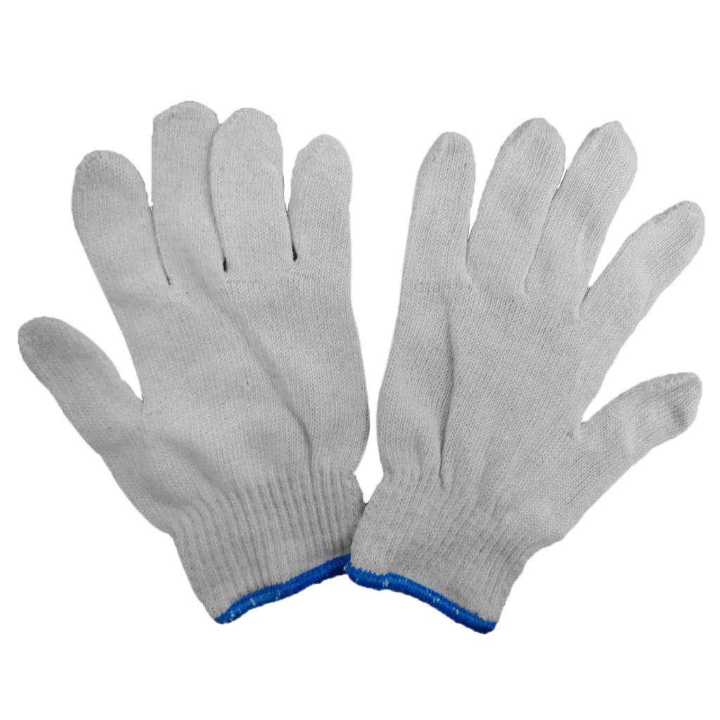 Cotton Thread Labor Protection Work Gloves Welding Gloves Carrying Non-skid G