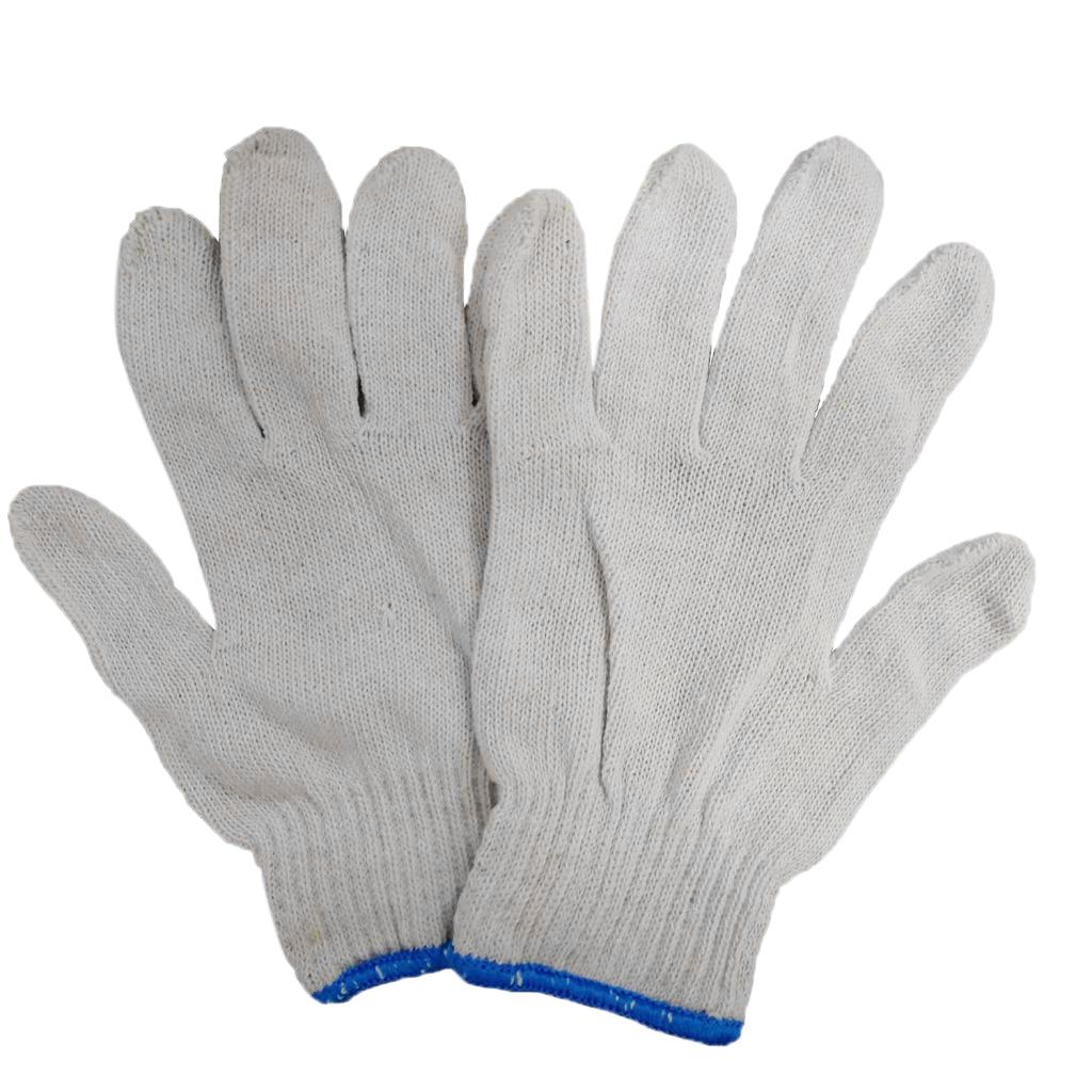 Cotton Thread Labor Protection Work Gloves Welding Gloves Carrying Non-skid G