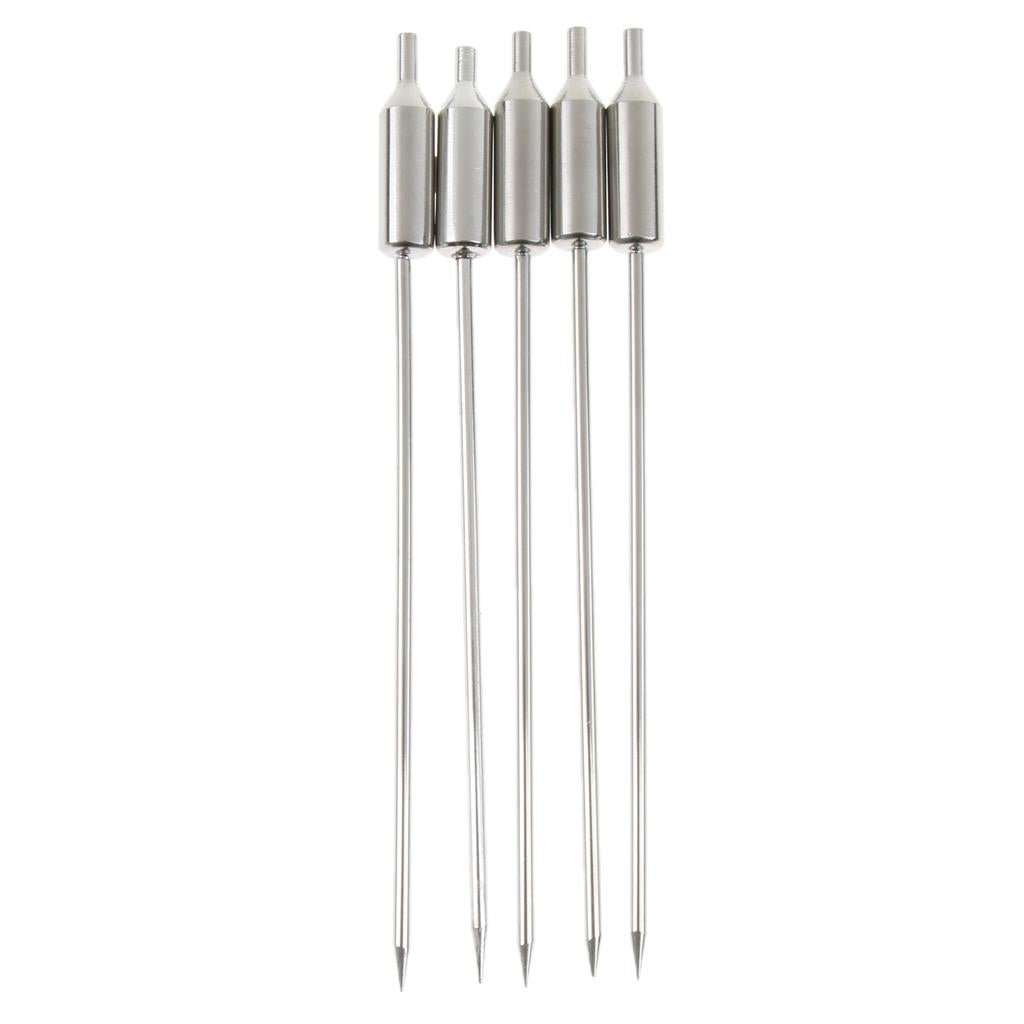 1Pc Stainless Steel Cocktail Pick Fruit Stick Martini Picks Home Bar Tool 7