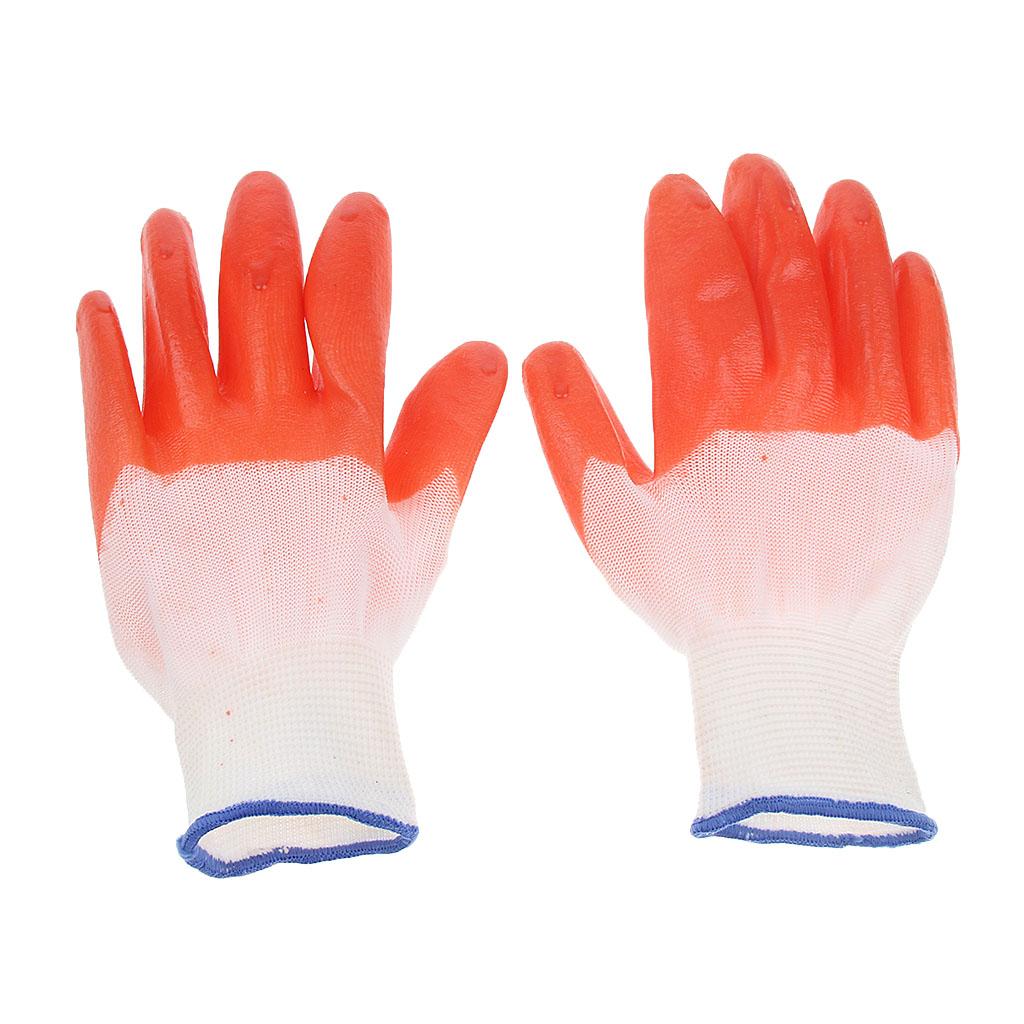 All Hand Coating Natural Rubber Glove Hand Protection 200mm 12Pairs