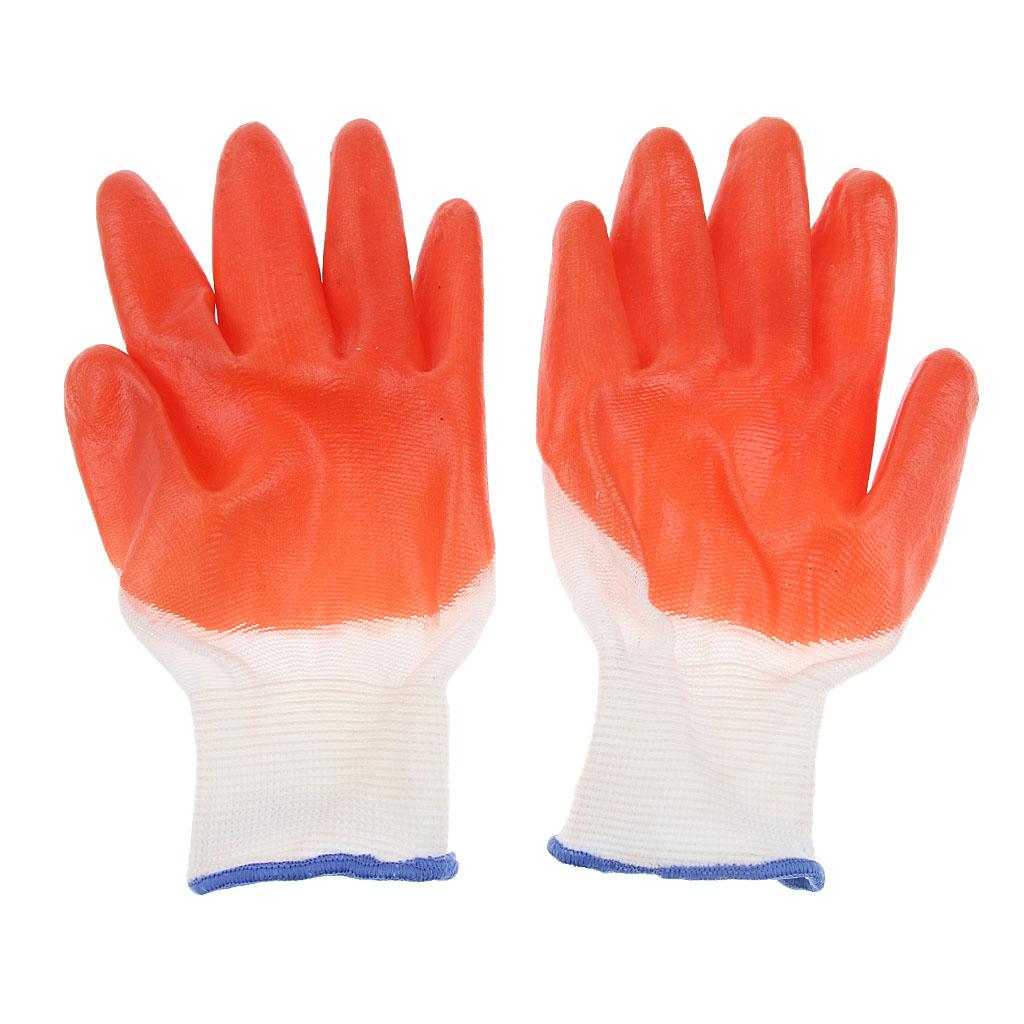 All Hand Coating Natural Rubber Glove Hand Protection 200mm 12Pairs