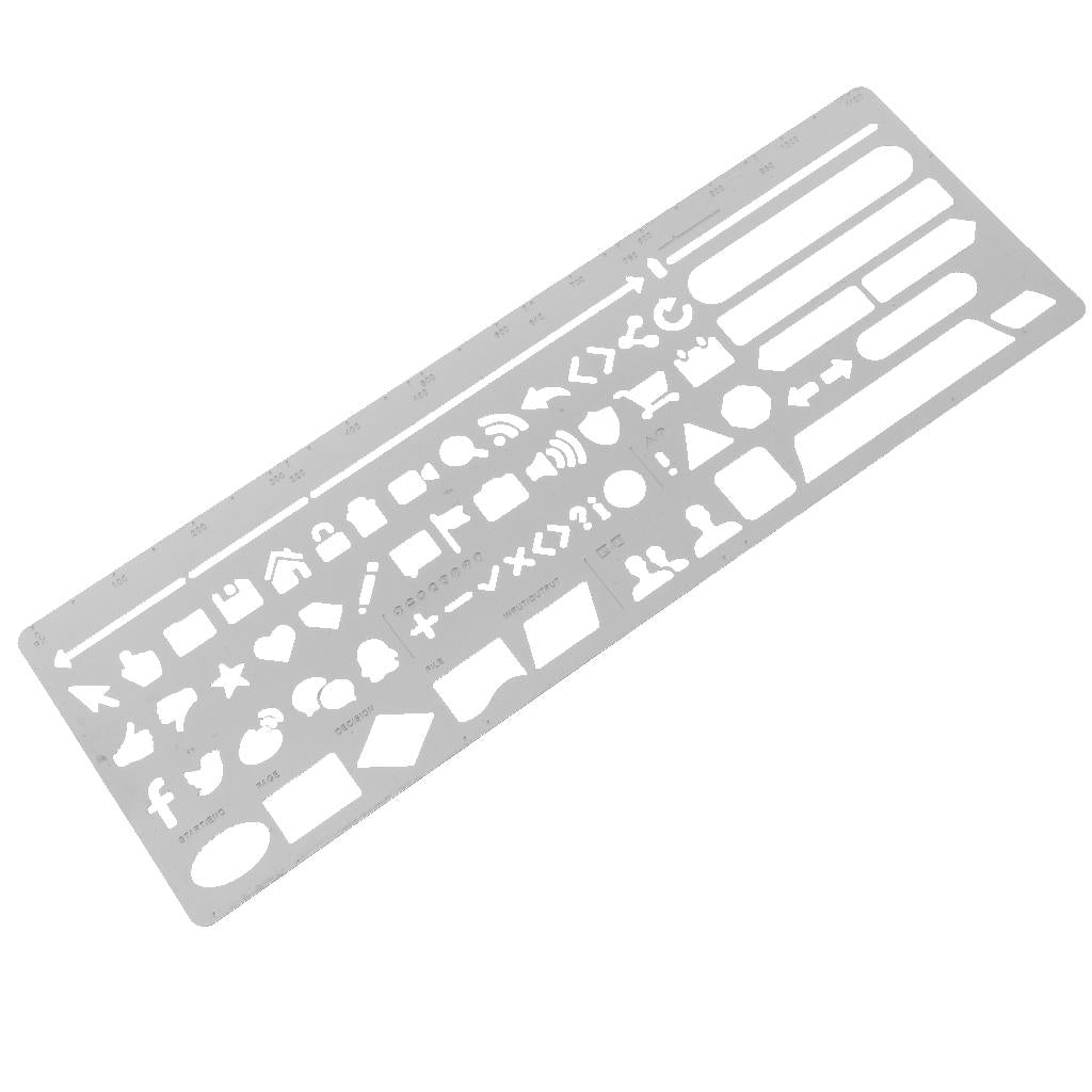 Cute Hollow Drawing Template Painting Stencils for Art Craft/DIY Album Type2