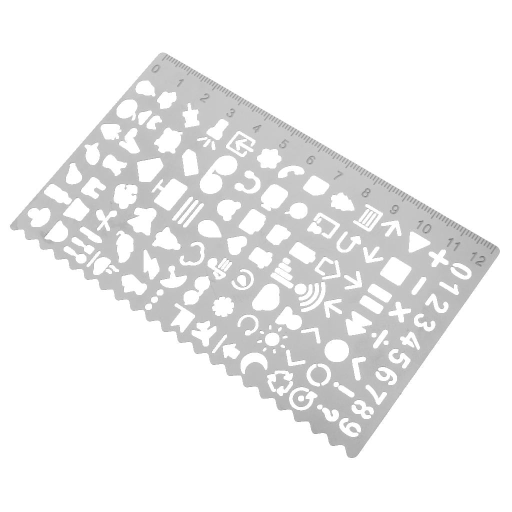 Cute Hollow Drawing Template Painting Stencils for Art Craft/DIY Album Type3