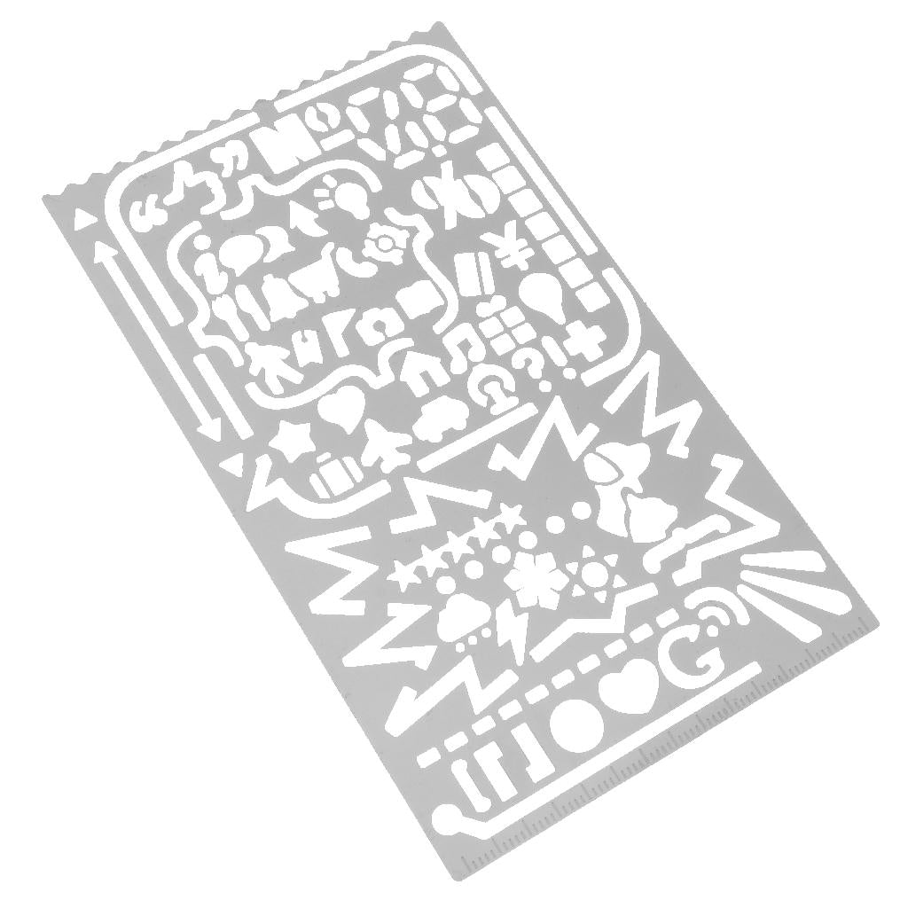 Cute Hollow Drawing Template Painting Stencils for Art Craft/DIY Album Type4