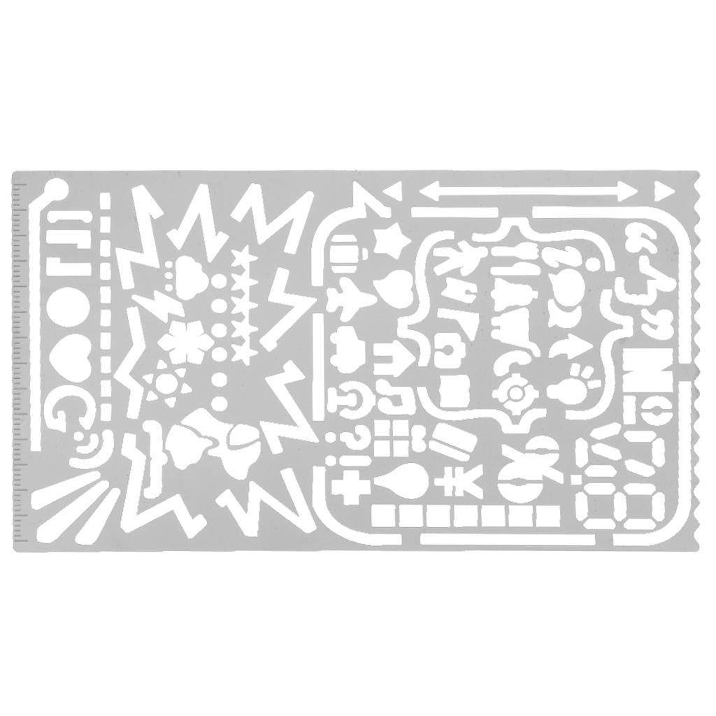Cute Hollow Drawing Template Painting Stencils for Art Craft/DIY Album Type4