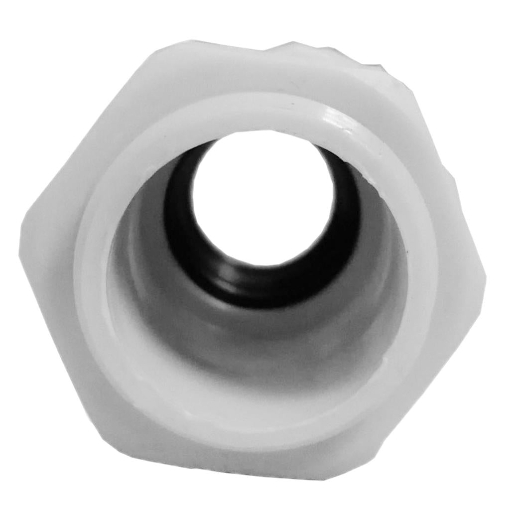 Waterproof IP68 Nylon Cable Gland Joints White Cord Connector PG 7