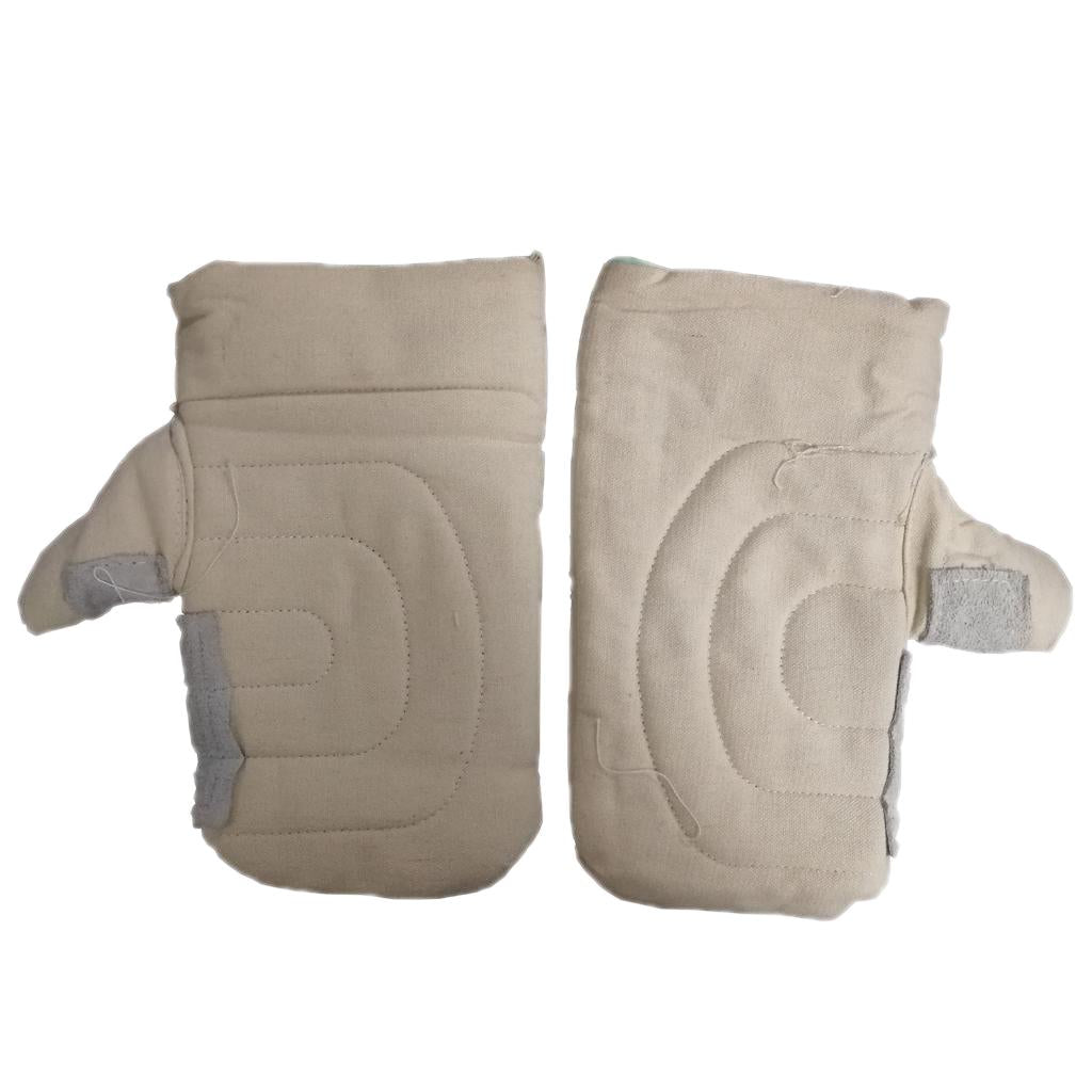 572℉ Kitchen Ove Gloves For BBQ Grilling -resistant Cotton Mitts 26cm