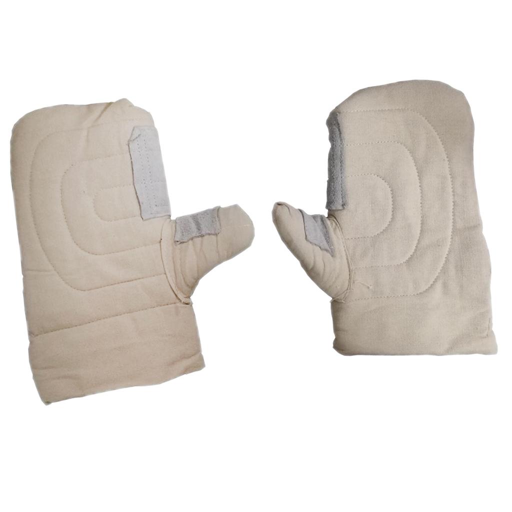 572℉ Kitchen Ove Gloves For BBQ Grilling -resistant Cotton Mitts 26cm