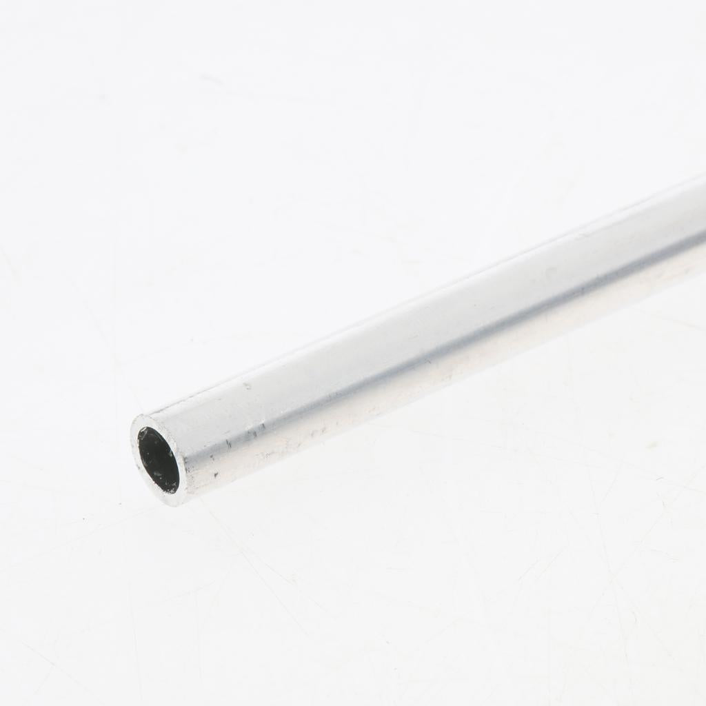 50cm x 6063 Aluminium Alloy Round Tube Pipe Pole Hollow Shaft OD.  8mm