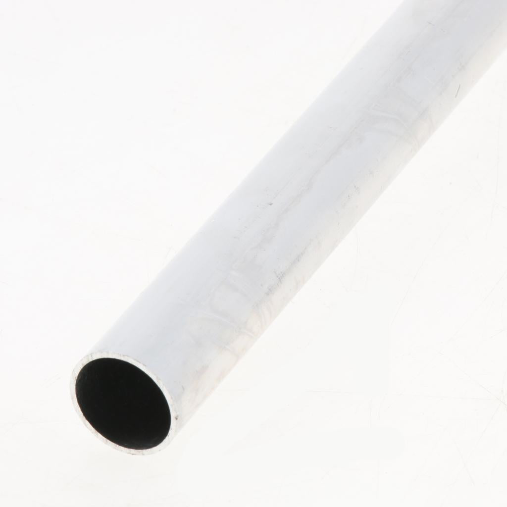 50cm x 6063 Aluminium Alloy Round Tube Pipe Pole Hollow Shaft OD.  20mm