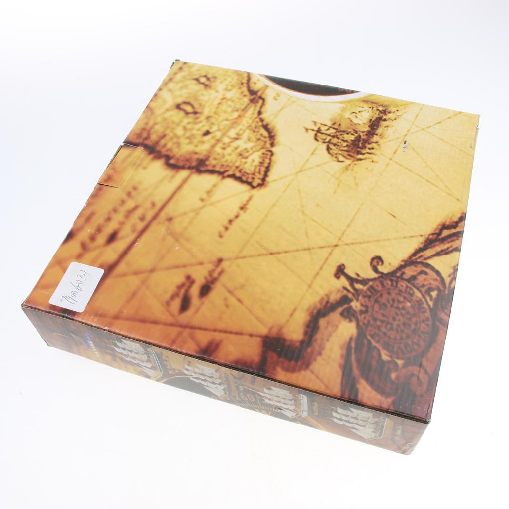 Mediterranean Style Handmade Wooden Sailboat Model Decor Boat Gifts 30cm