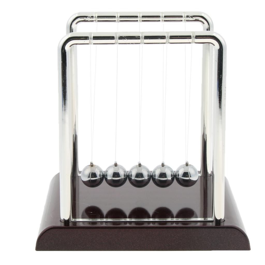 Square Newton's Cradle Balance Balls Physics Science Pendulum Toy Medium