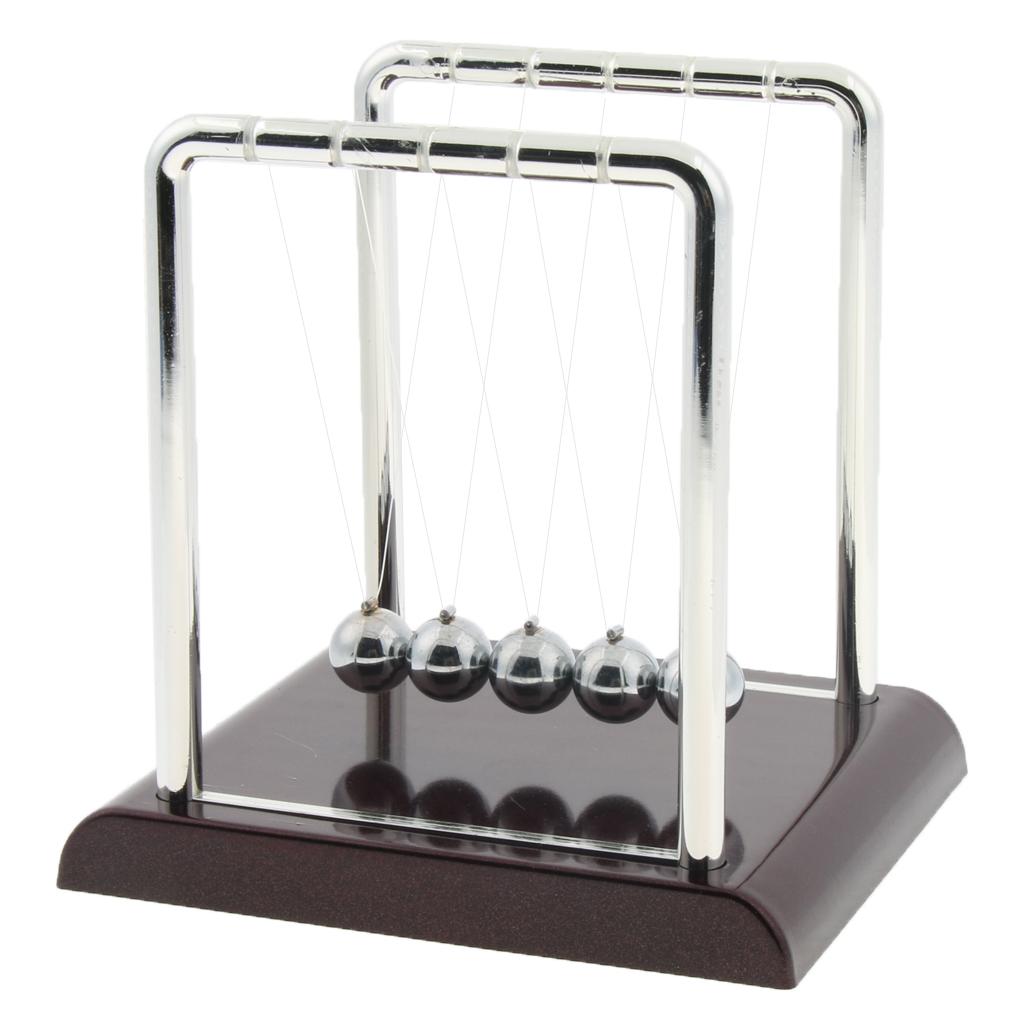 Square Newton's Cradle Balance Balls Physics Science Pendulum Toy Medium