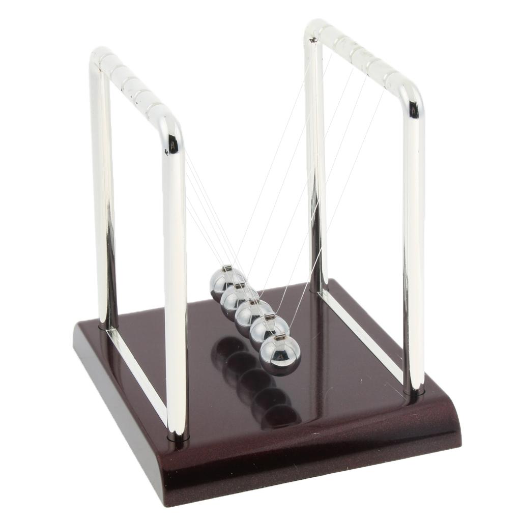 Square Newton's Cradle Balance Balls Physics Science Pendulum Toy Medium