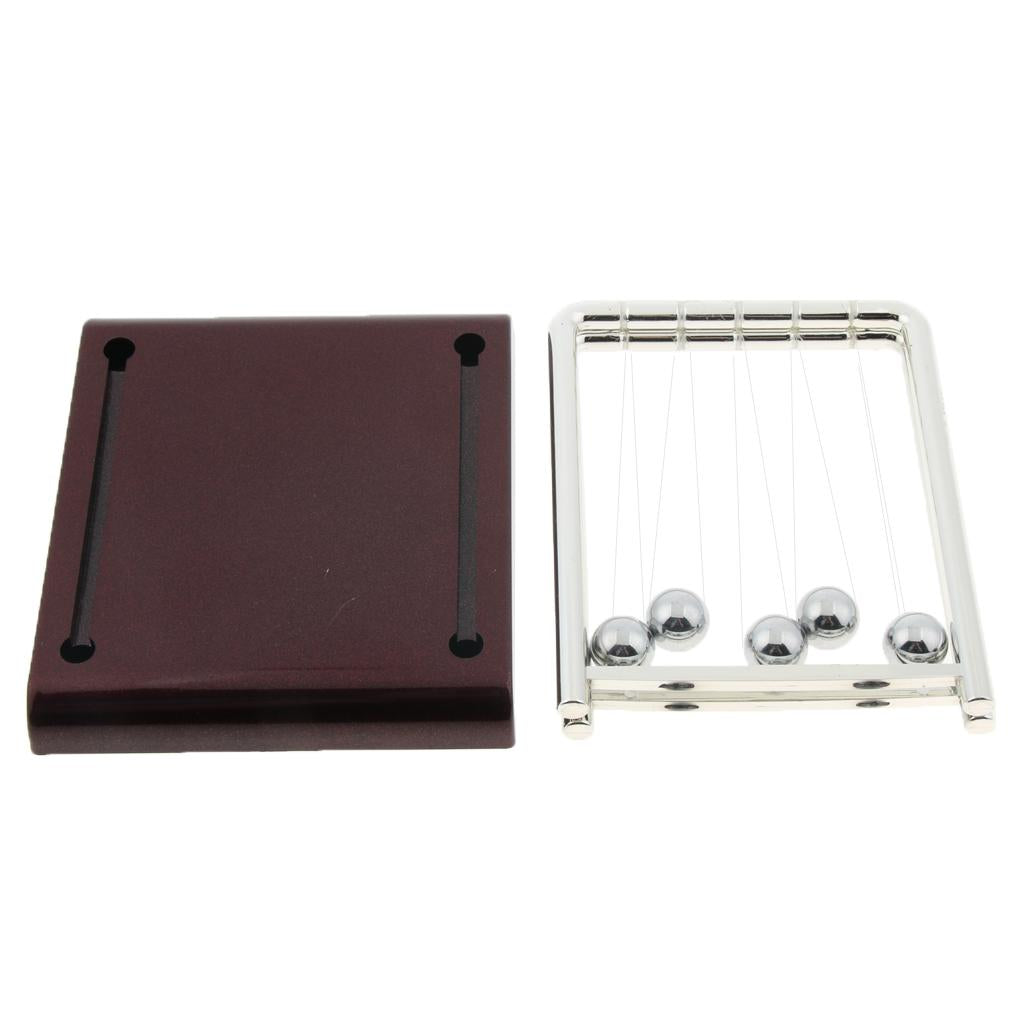 Square Newton's Cradle Balance Balls Physics Science Pendulum Toy Medium