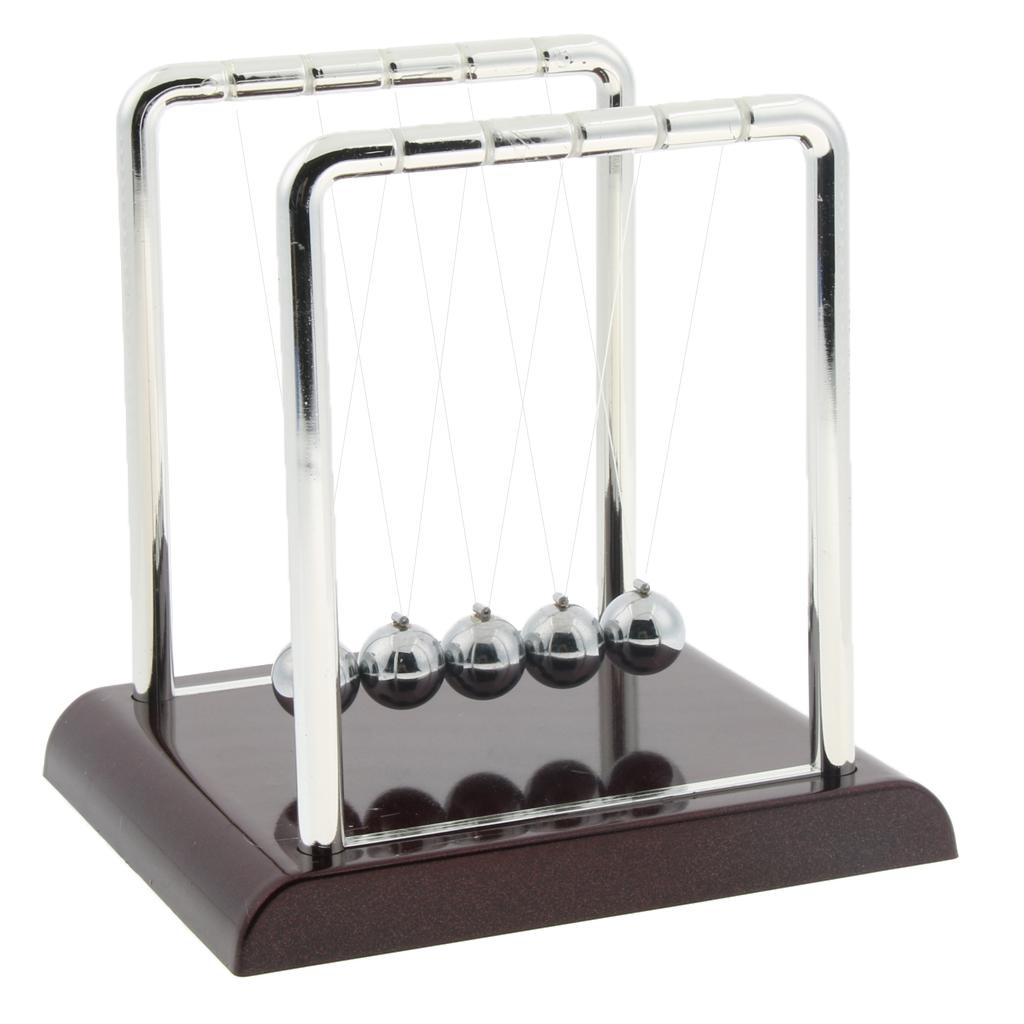 Square Newton's Cradle Balance Balls Physics Science Pendulum Toy Medium