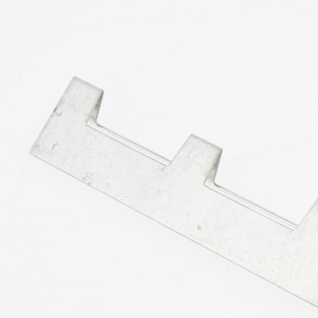 6 PCS Stainless Steel Beehive Castellated Frame Spacer End Hold for Beekeeper