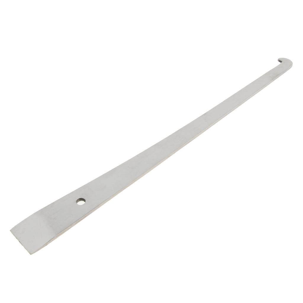 12.2'' Stainless Steel J Hook Bee Hive Tool Beekeeping Frame Lifter Scraper, Lengthened version, 31cm full length