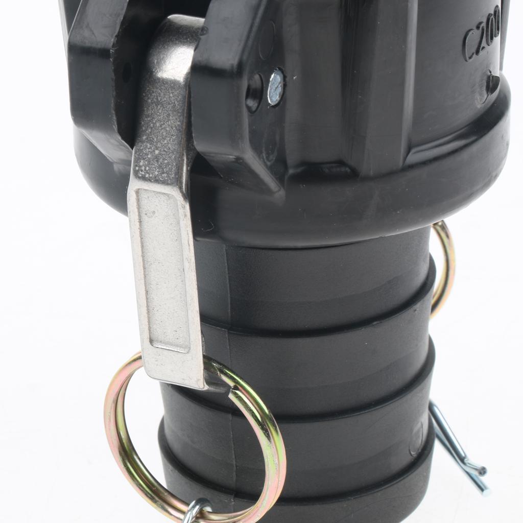 IBC Water Tote Tank Adapter Hose Cap Quick Connect