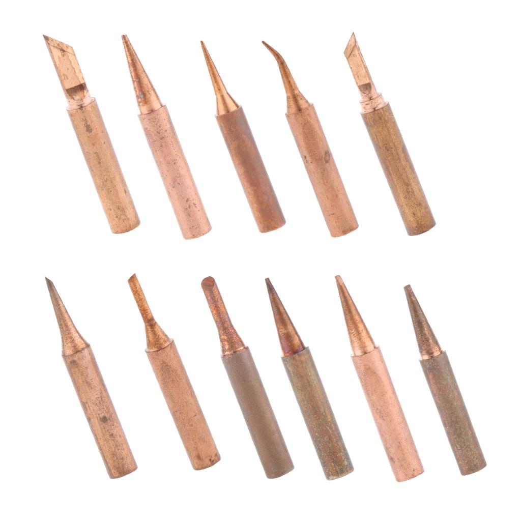 5pcs 936 Pure Copper Lead free Solder Iron Tips Soldering Tool 900M-T-K