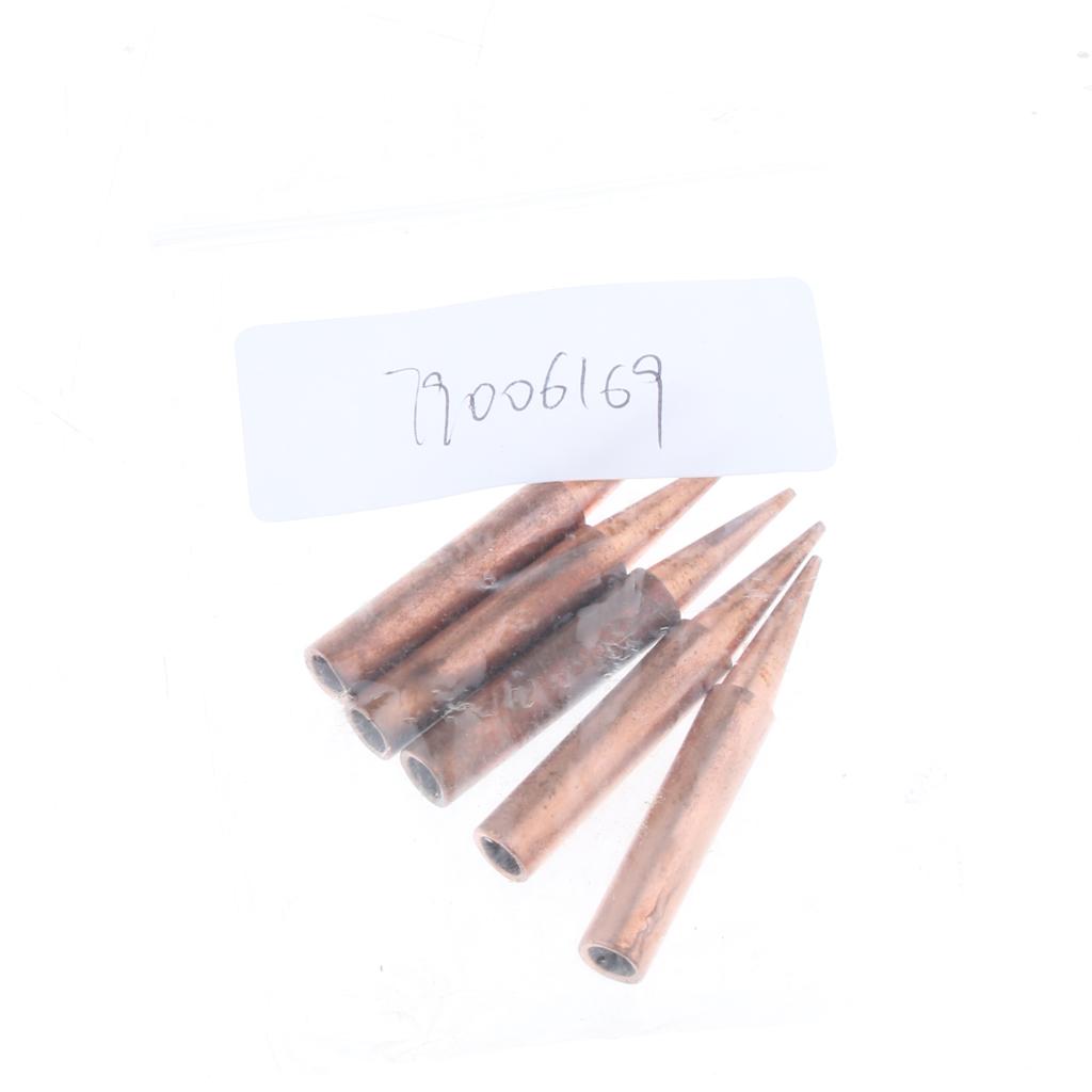 5pcs 936 Pure Copper Lead free Solder Iron Tips Soldering Tool 900M-T-B