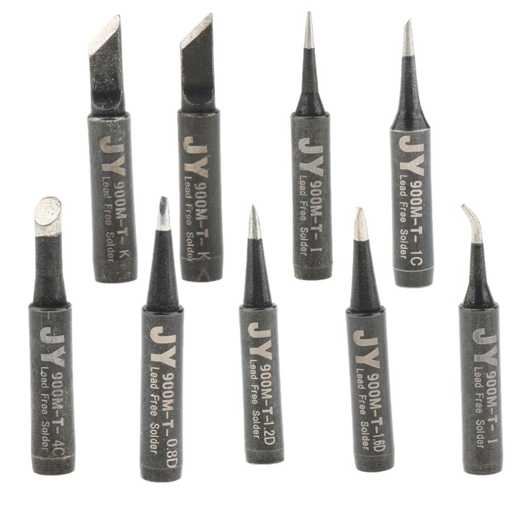 5 Piece Replacement Lead-free Solder Soldering Iron Tip Tools  900M-T-K