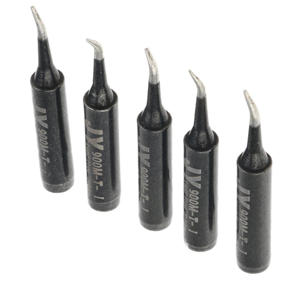 5 Piece Replacement Lead-free Solder Soldering Iron Tip Tools  900M-T-SI