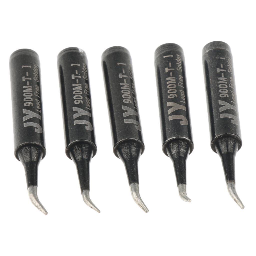 5 Piece Replacement Lead-free Solder Soldering Iron Tip Tools  900M-T-SI