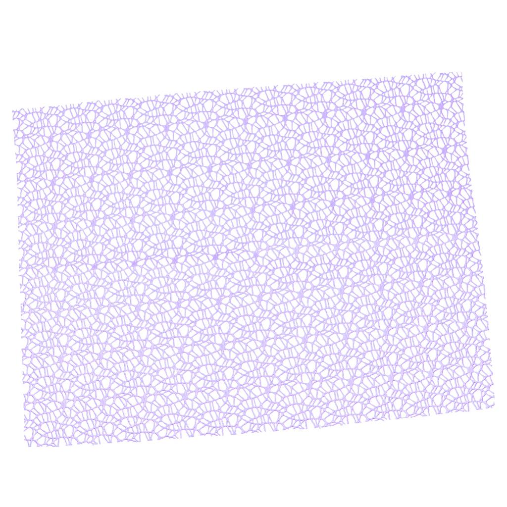 50x70mm Decorative Place Mat for Optical Jewelry Display Shallow Purple