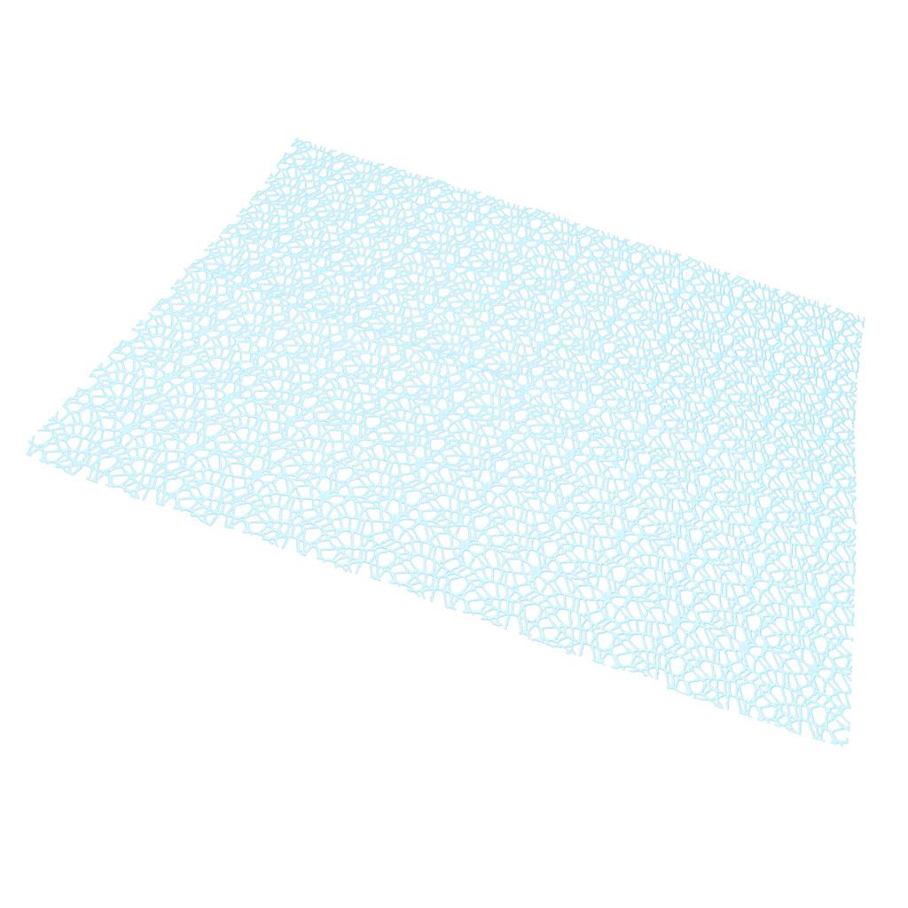 50x70mm Decorative Place Mat for Optical Jewelry Display Shallow Blue