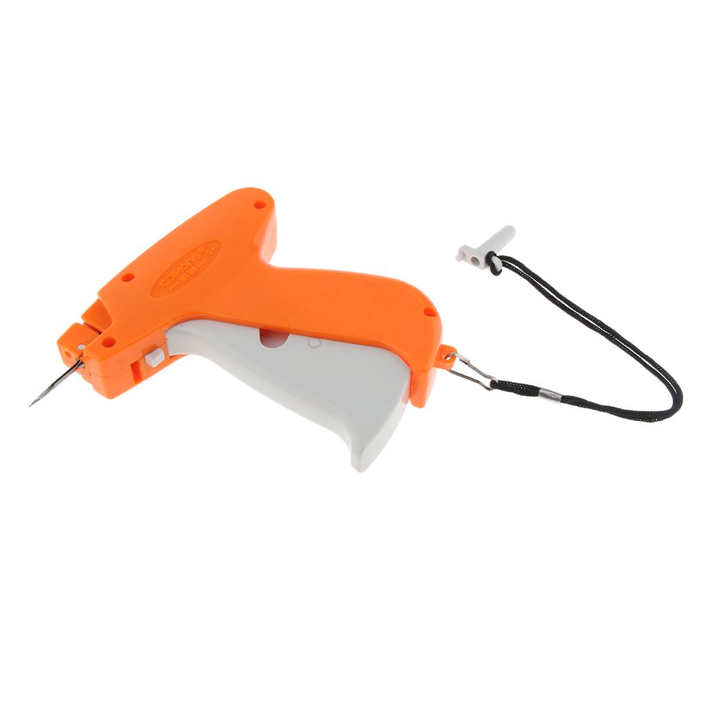 Tag Gun Clothes Garment Price Label Tagging+1000Pcs 5cm Price Tagging Barbs Orange