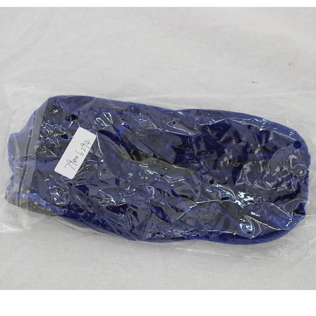 Washable Slip-on Reusable Anti-slip Shoe Covers Overshoes for Household Royalblue