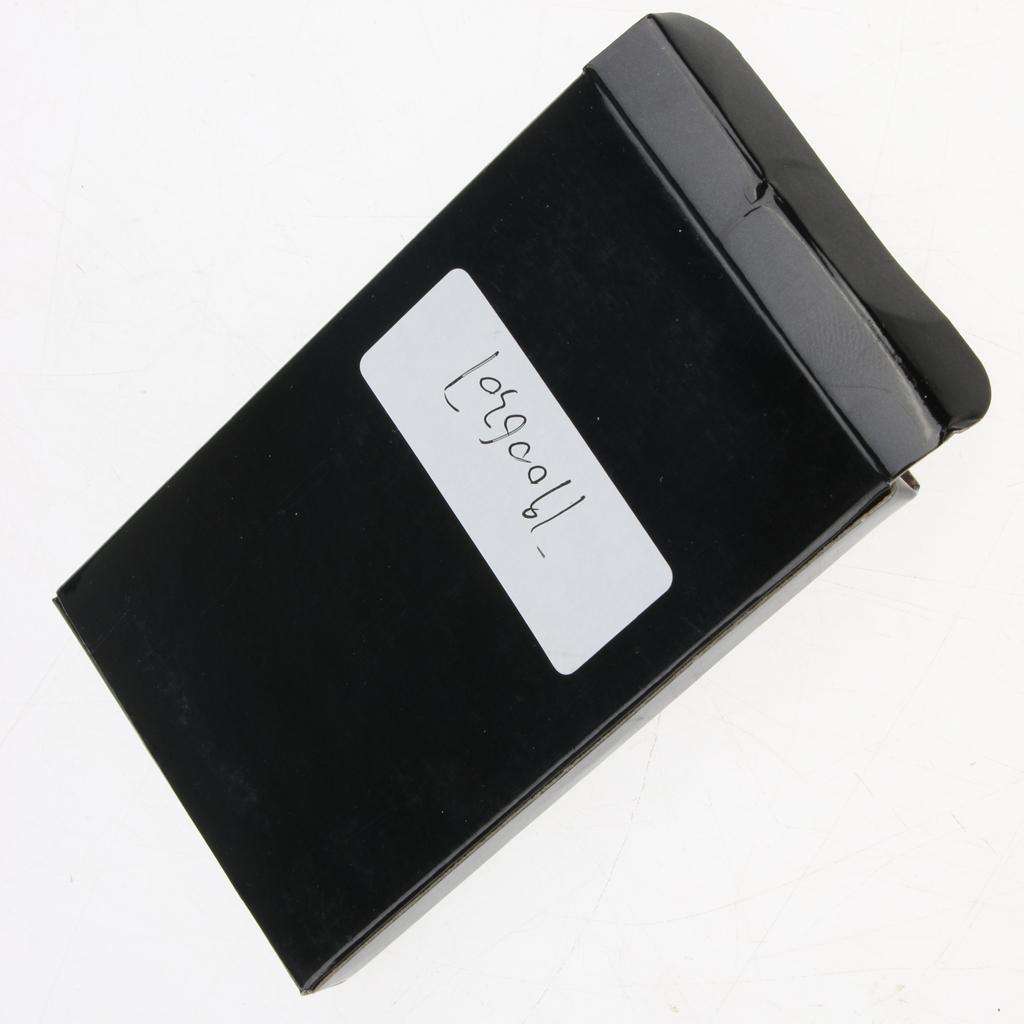 Stainless Steel ID Credit Name Business Card Holder Case Box Coffee