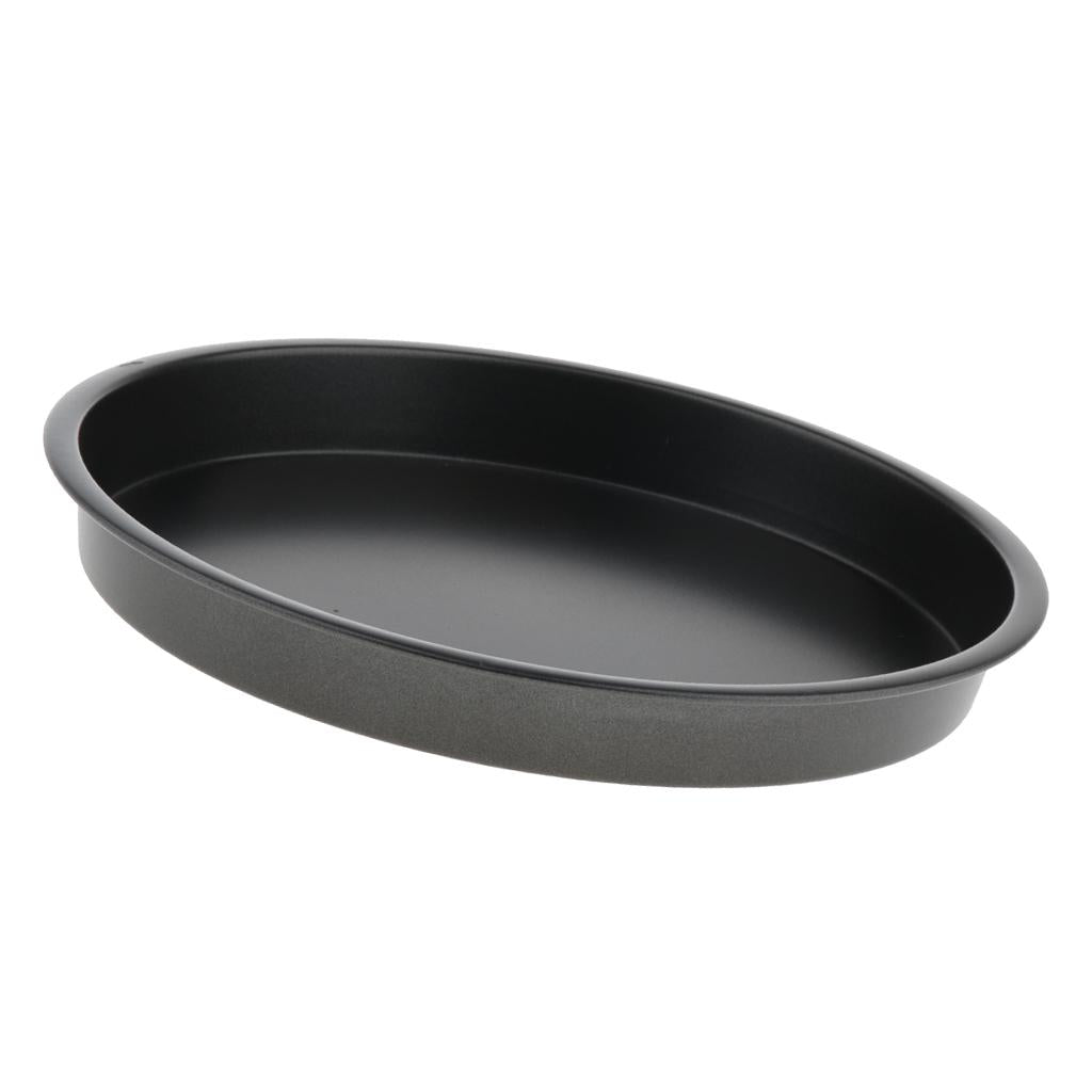 Anodized Aluminum Alloy Pizza Baking Plate Nonstick Coating 7in