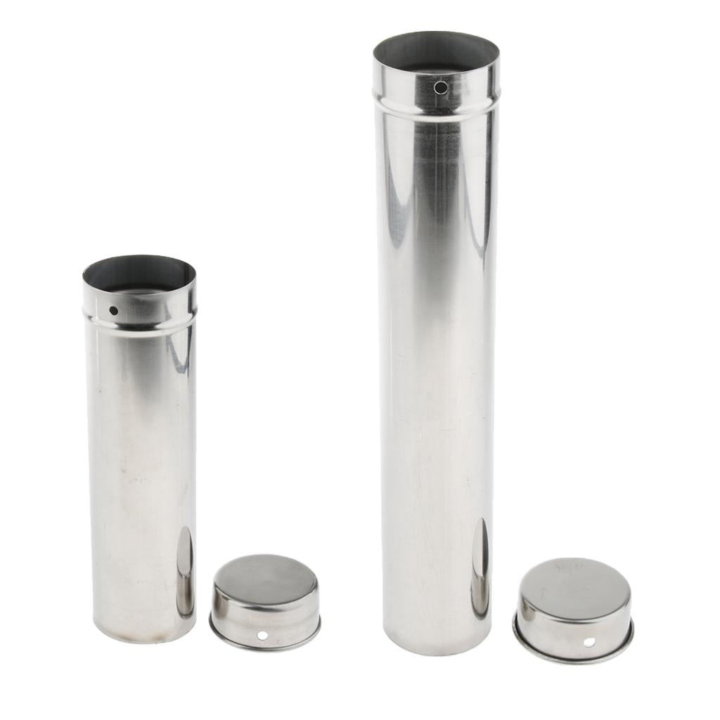 Stainless Steel Pipet Sterilizing Boxes Pipette Sterilization Tube 23cm 9''