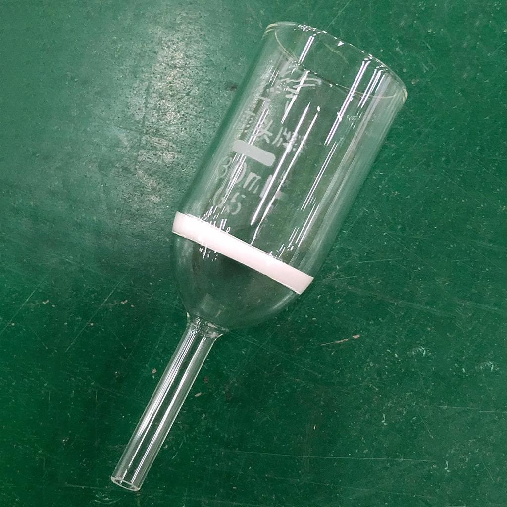 Glass Buchner Funnel w/ Sintered Disk Filter Lab Vacuum Filtration 30ml G5
