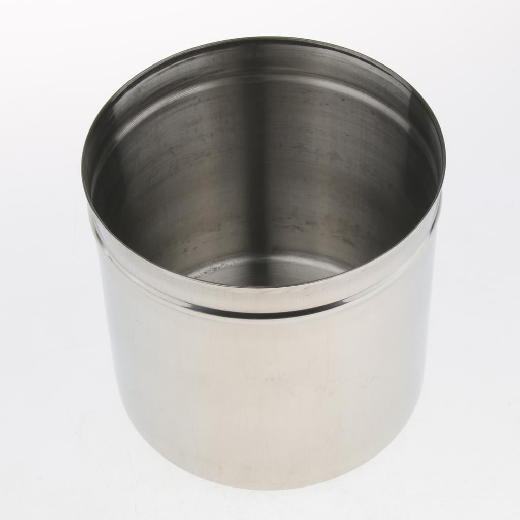 Stainless Steel Cotton Disinfection Tank Sterilizing Container Box Can 14 cm