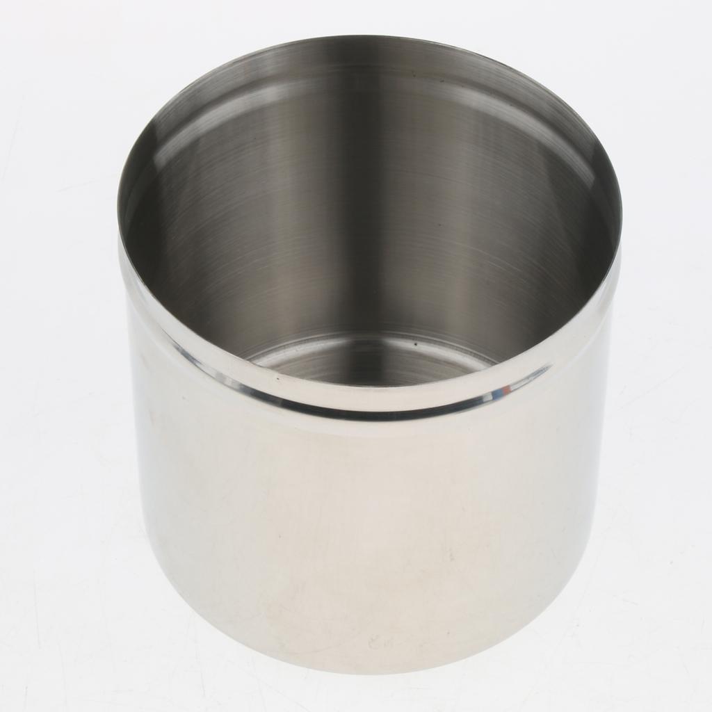 Stainless Steel Cotton Disinfection Tank Sterilizing Container Box Can 10cm