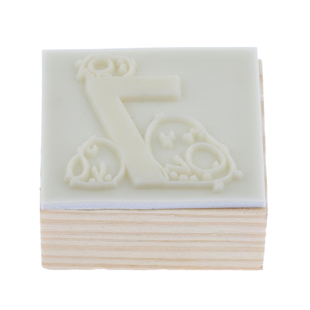 Wooden Animal & Number Rubber Stamp for Scrapbooking DIY Craft Decor Bird