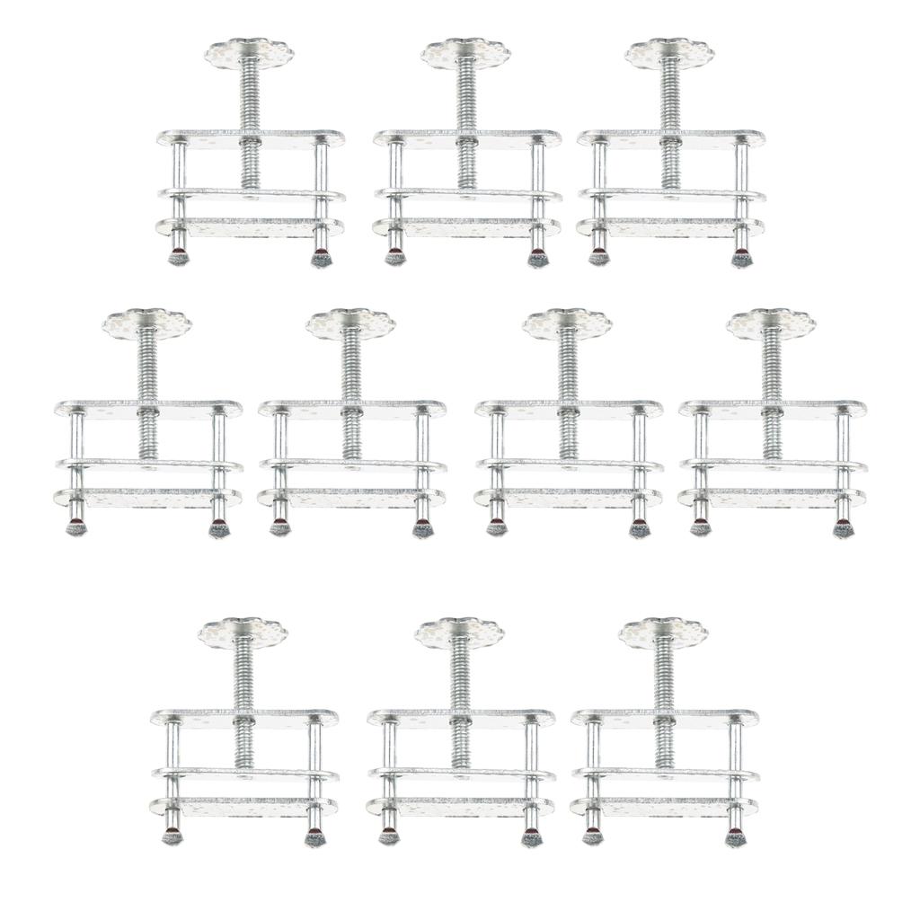 10Pcs Screw Water Stopper for Rubber Hose, Flow Control Clip, Pinch Cock