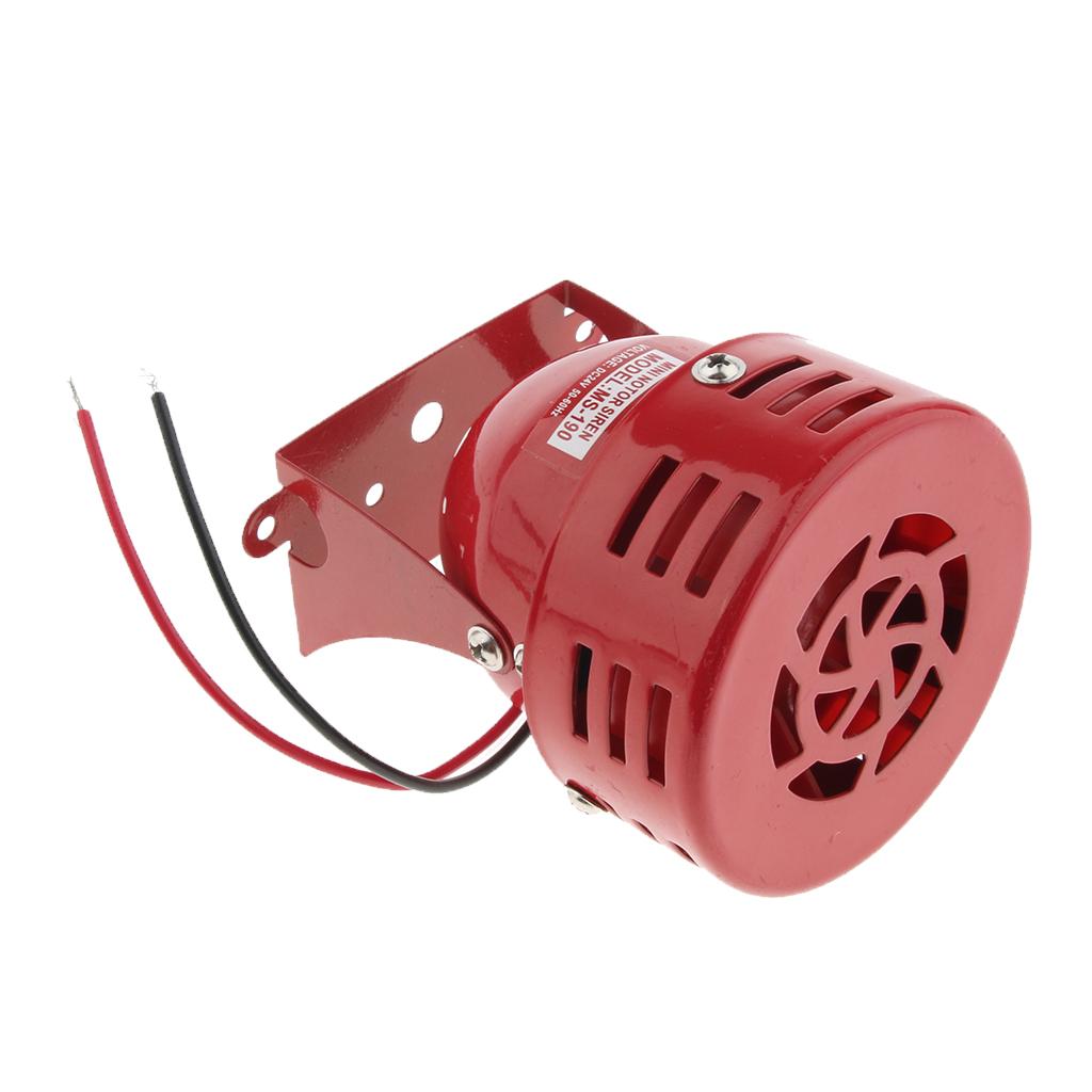 Industrial 110dB MS 190 Alarm Sound Motor High Power Buzzer Siren 24V