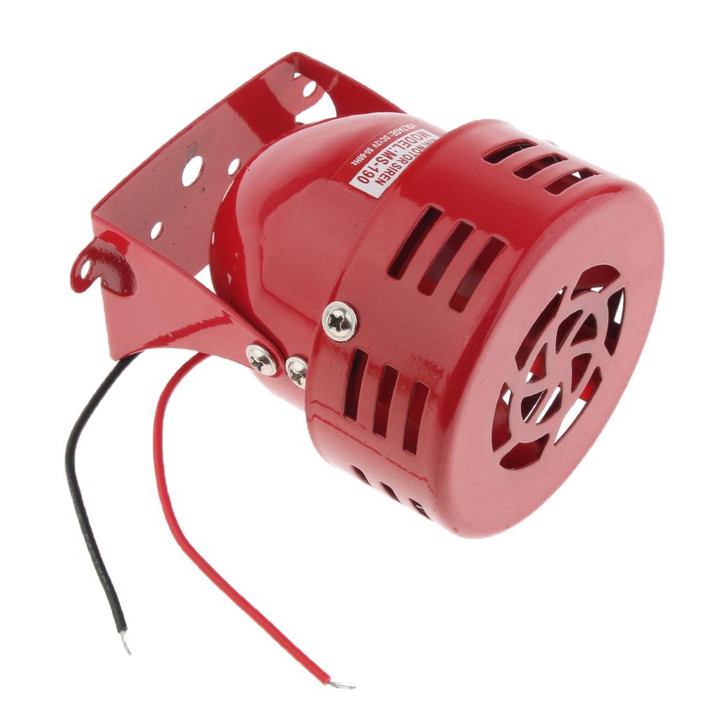 Industrial 110dB MS 190 Alarm Sound Motor High Power Buzzer Siren 12V