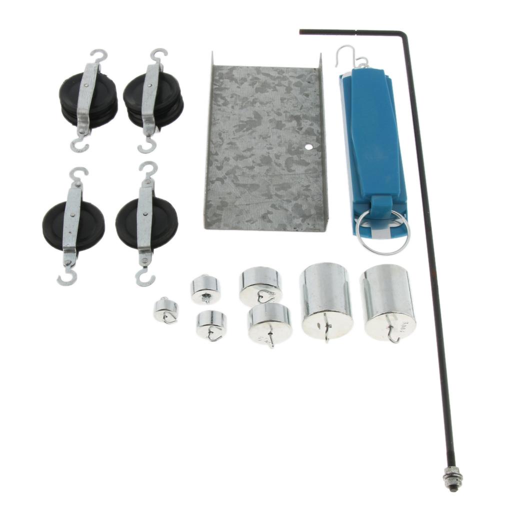 Simple Machine Pulley Unit Block & Tackle Kit Physics Teaching Training Aid