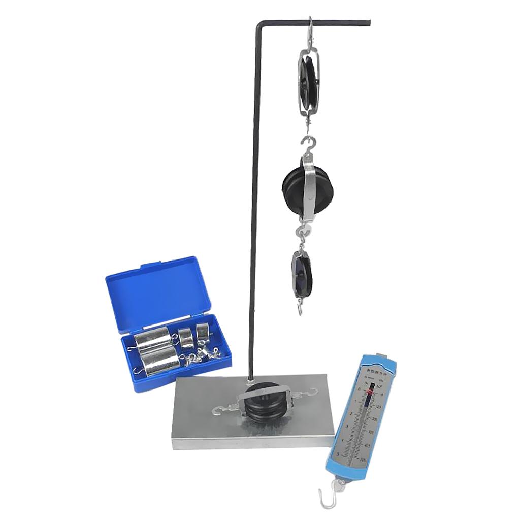 Simple Machine Pulley Unit Block & Tackle Kit Physics Teaching Training Aid