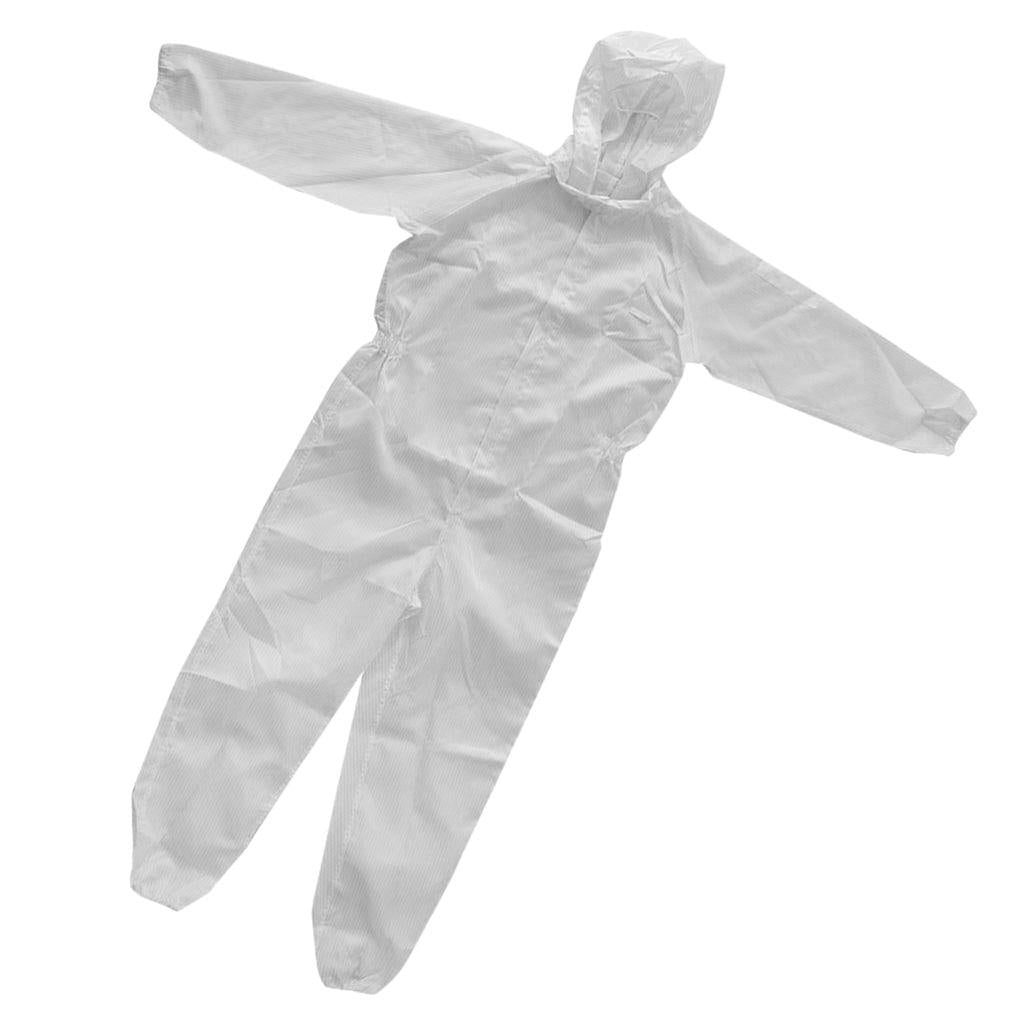 Anti-static Protective Coverall Safety Work Wear Clothing White 2XL