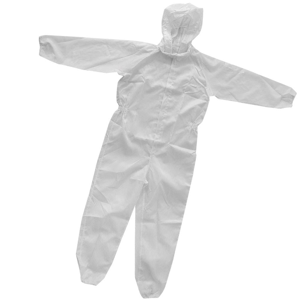 Anti-static Protective Coverall Safety Work Wear Clothing White 2XL